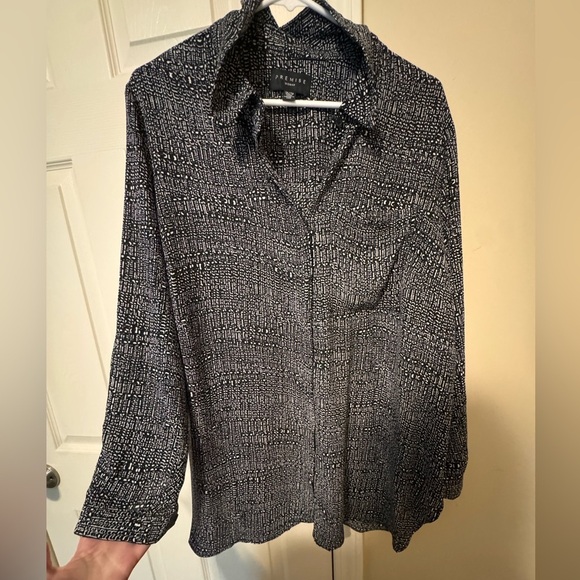 Premise Tops - Premise Black and White Blouse